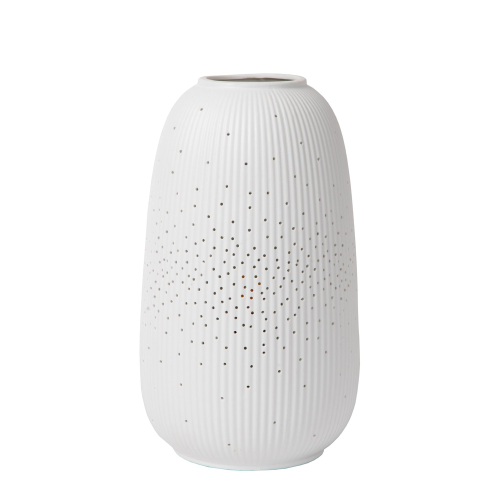 Lucide TafellampjeFlores Ø 14cm wit - 13541/14/31
